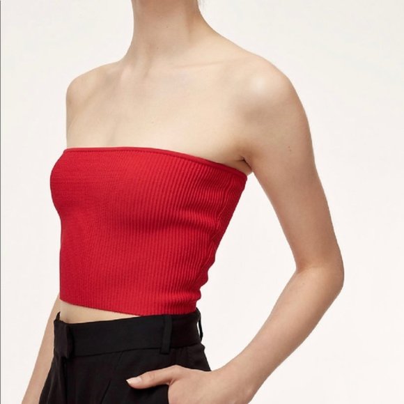 Aritzia Tops - Babaton sculpt knit tube top